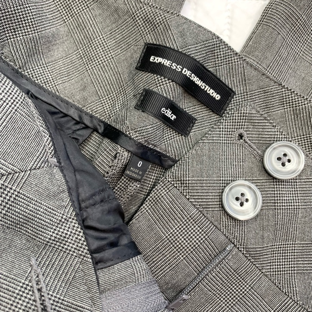 Express Design Studio Editor Gray Pants, 0 - image 8